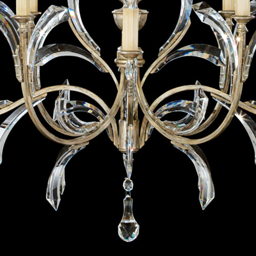Beveled Arcs 57" Round Chandelier