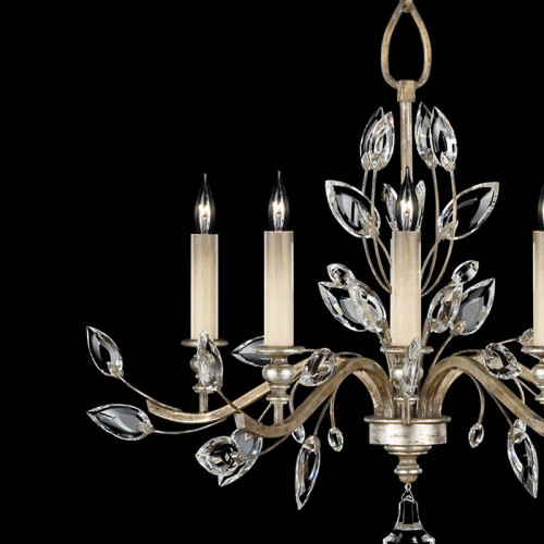 Crystal Laurel 32" Round Chandelier