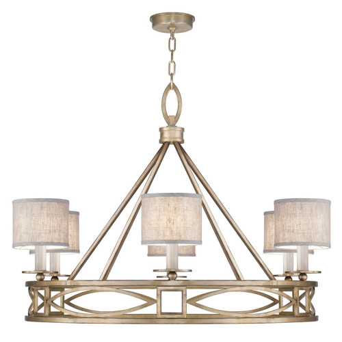 Cienfuegos 39.5" W Round Chandelier