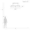 Terra 52.25" W Linear Pendant