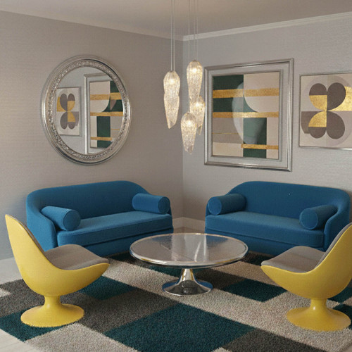 Las Olas 17.5" Round Pendant