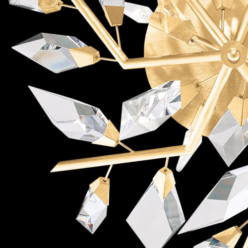 Foret 31" W Round Flush Mount