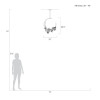 Azu 19 " W RSF Linear Pendant