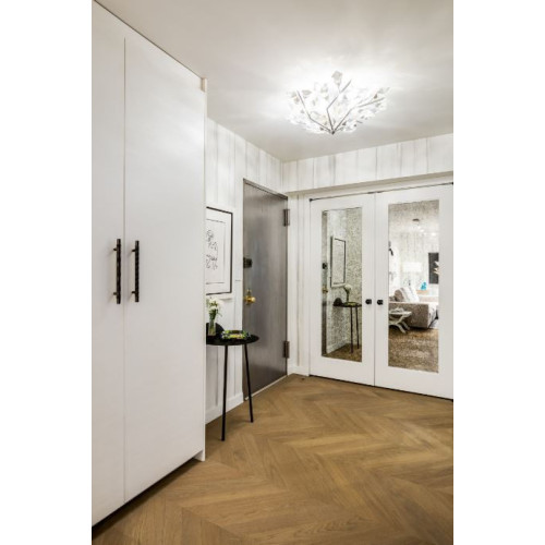 Foret 31" W Round Flush Mount