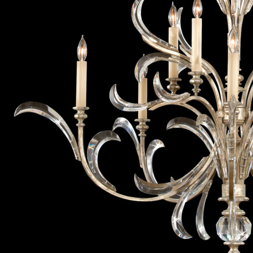 Beveled Arcs 56" Round Chandelier