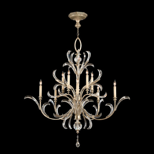 Beveled Arcs 56" Round Chandelier