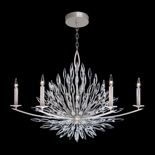Lily Buds 48" Oblong Chandelier
