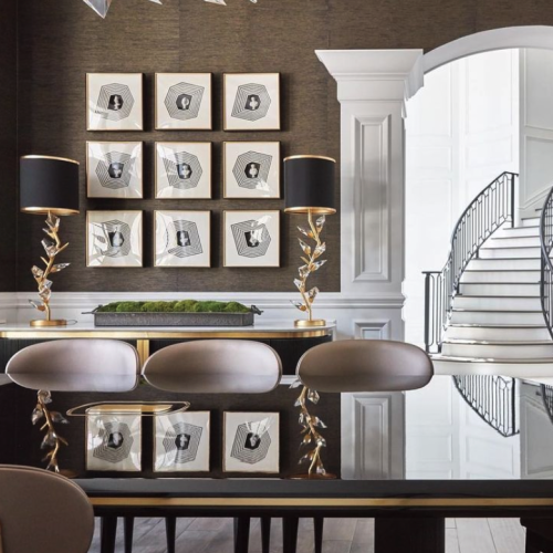 Foret 35.5" H Console Lamp