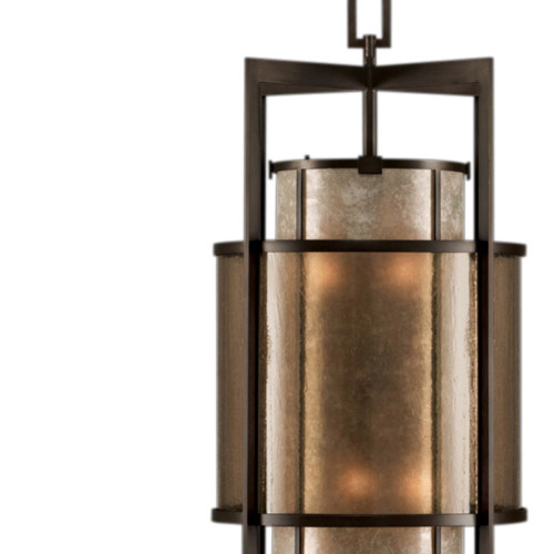 Singapore Moderne 18" Round Pendant