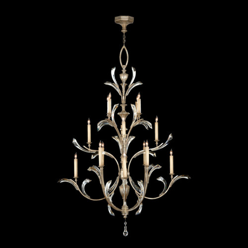 Beveled Arcs 56" Round Chandelier