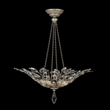 Crystal Laurel 35" Round Pendant