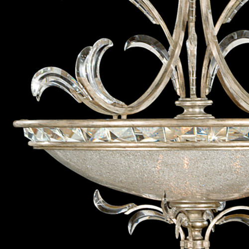 Beveled Arcs 44" Round Pendant