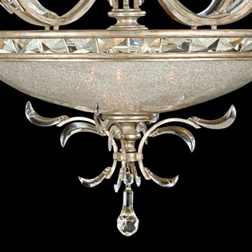 Beveled Arcs 44" Round Pendant