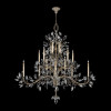 Crystal Laurel 75" Round Chandelier