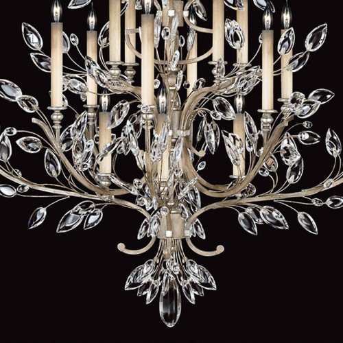 Crystal Laurel 57" Round Chandelier