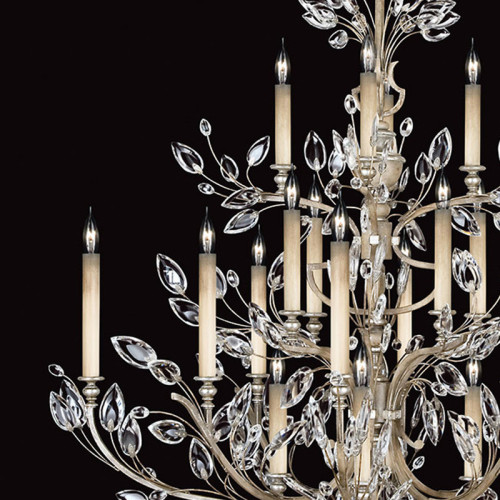 Crystal Laurel 57" Round Chandelier