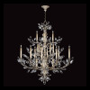 Crystal Laurel 57" Round Chandelier