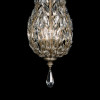 Crystal Laurel 11" Round Pendant