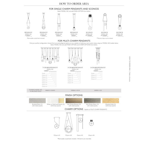 Aria 43" W Linear Pendant