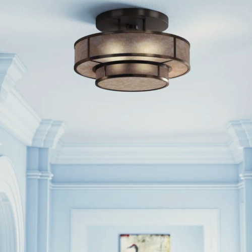 Singapore Moderne 24" Round Semi