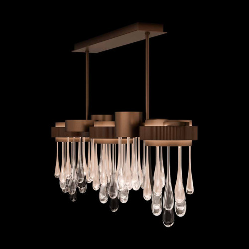 Rain 56.25"W Linear Pendant