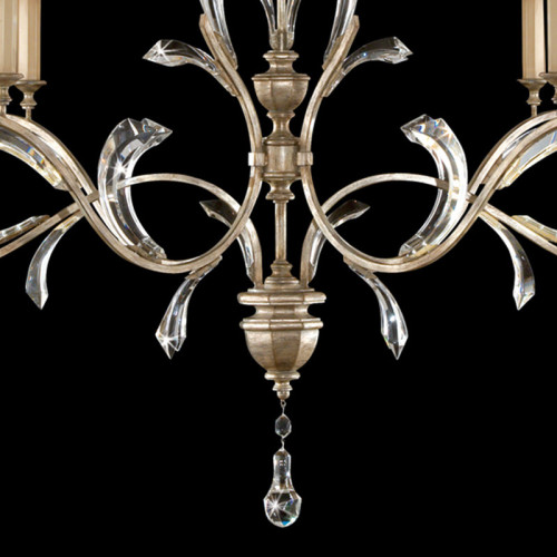 Beveled Arcs 74" Oblong Chandelier