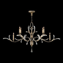 Beveled Arcs 74" Oblong Chandelier