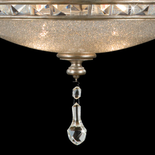 Beveled Arcs 32" Round Pendant