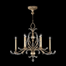 Beveled Arcs 44" Oblong Chandelier