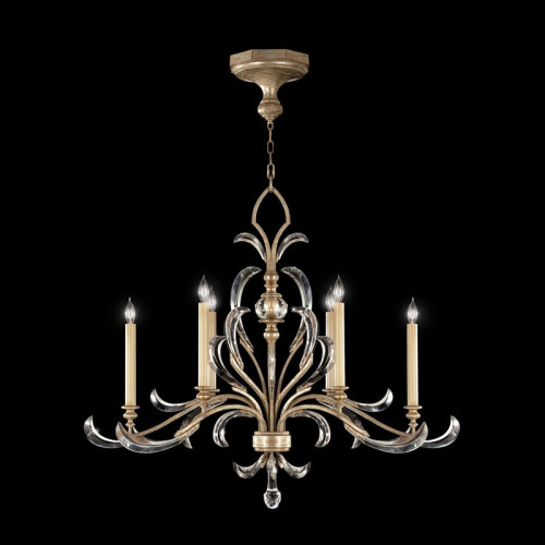 Beveled Arcs 44" Oblong Chandelier