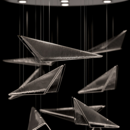 Volo 36"W Round Pendant