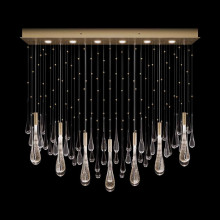 Rain 51"W Rectangular Pendant