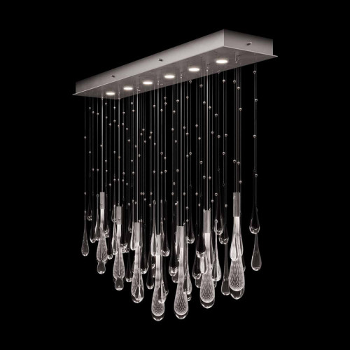 Rain 51"W Rectangular Pendant