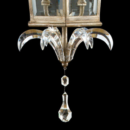 Beveled Arcs 22" Square Pendant