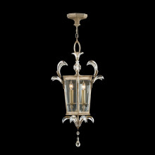 Beveled Arcs 22" Square Pendant