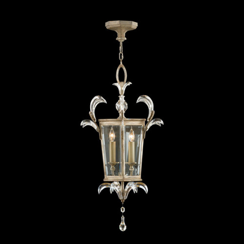 Beveled Arcs 22" Square Pendant