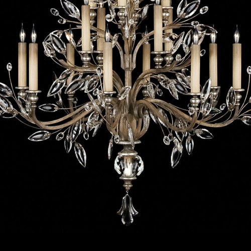 Crystal Laurel 45" Round Chandelier