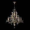 Crystal Laurel 45" Round Chandelier