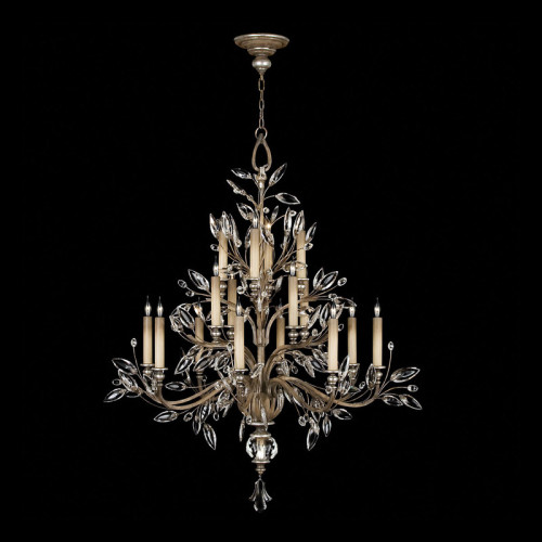 Crystal Laurel 45" Round Chandelier