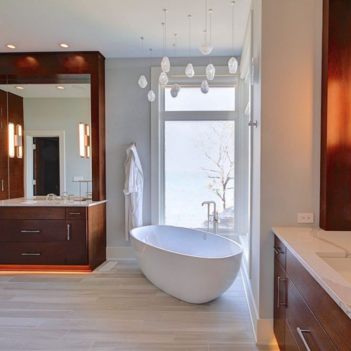 Natural Inspirations 4.5" Round Drop Light