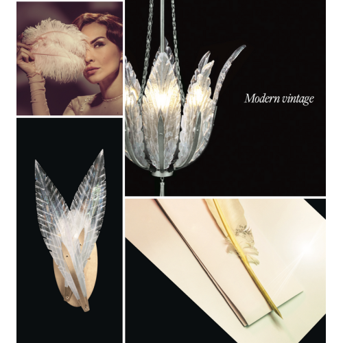 Plume 45" Round Chandelier