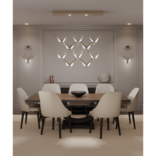 Blade 48"W Rectangular Pendant