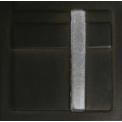 Standard Black Iron with Standard Silver Leaf 