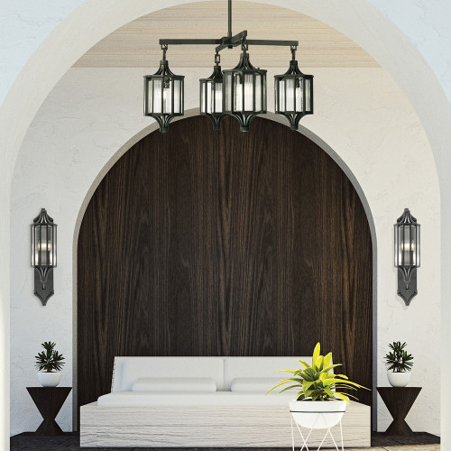 Bristol 32.4" H Outdoor Wall Mount