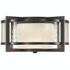 Singapore Moderne 20" W Flush Mount