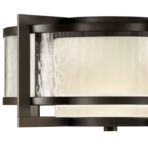 Singapore Moderne 20" W Flush Mount
