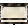 Singapore Moderne 20" W Flush Mount