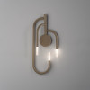 Mangrove Metal Sand Finish Wall Light Sconce