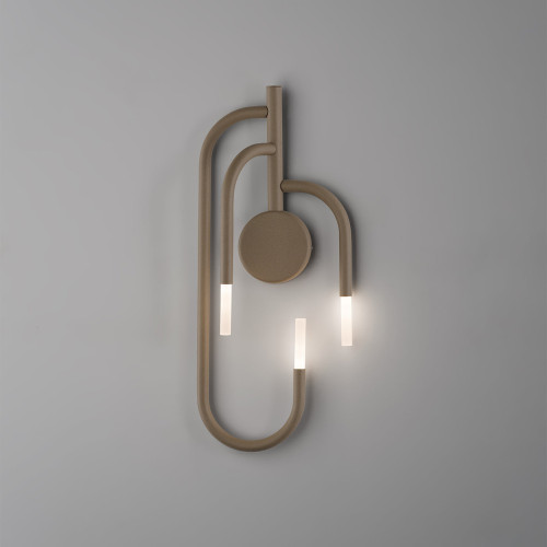 Mangrove Metal Sand Finish Wall Light Sconce