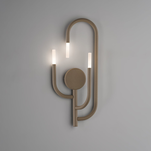Mangrove Metal Sand Finish Wall Light Sconce